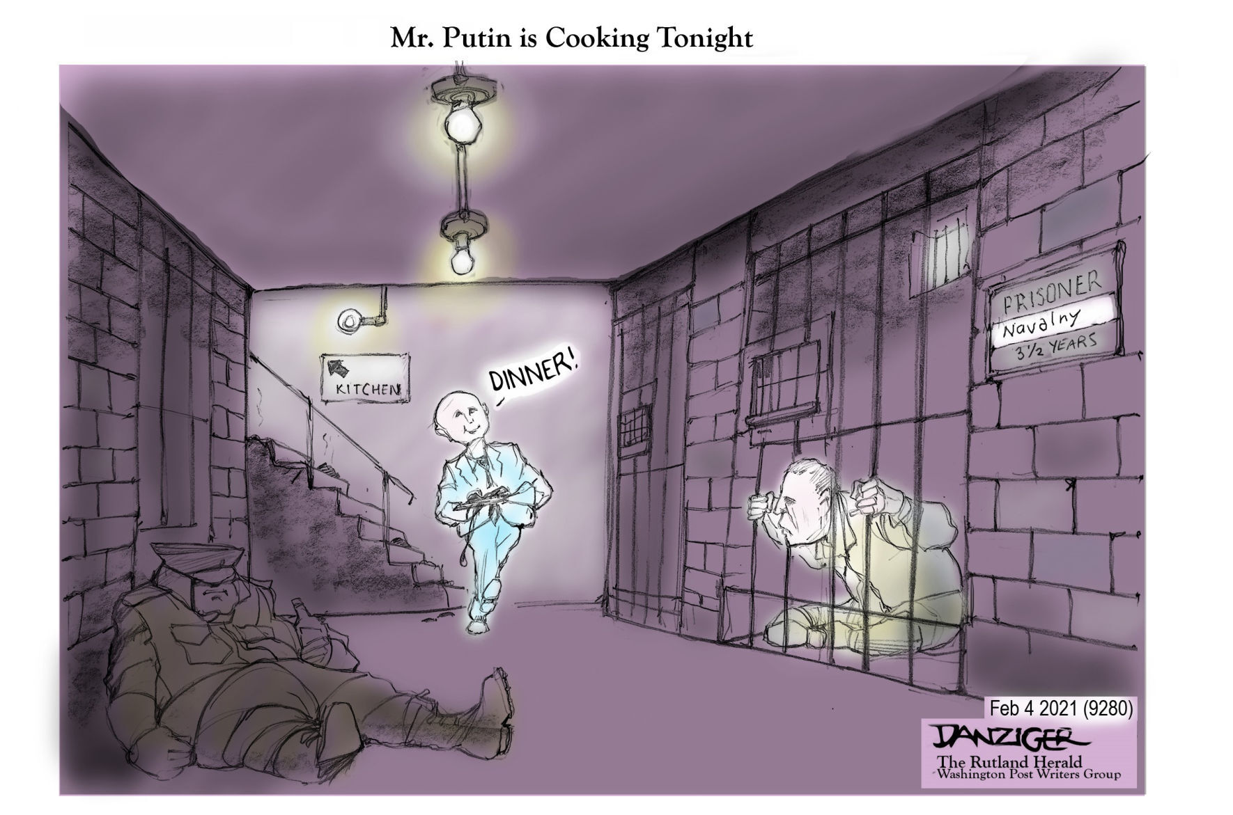 Jeff Danziger cartoon